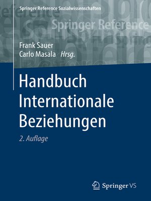 cover image of Handbuch Internationale Beziehungen